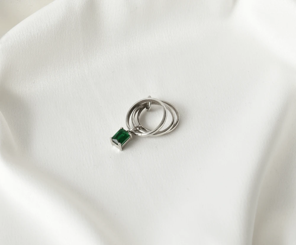 Մատանի բակետ  կանաչ